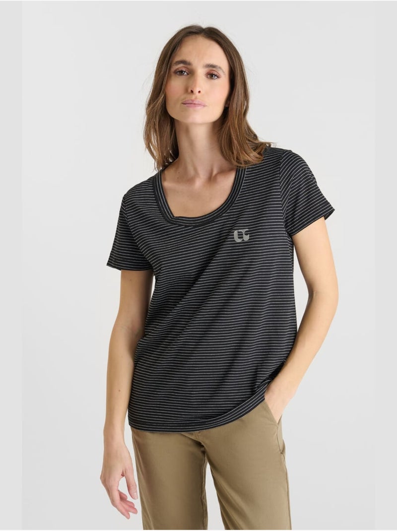 Camiseta EDWIGE Negro - Kiabi
