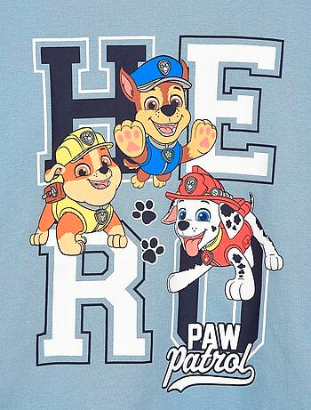 Camiseta efecto doble manga 'Patrulla Canina'