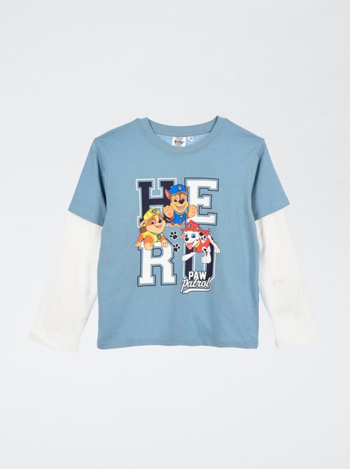 Camiseta efecto doble manga 'Patrulla Canina' - Kiabi Camiseta efecto doble manga 'Patrulla Canina' - Kiabi