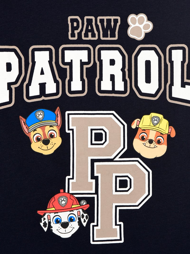 Camiseta efecto doble manga 'Patrulla Canina' Azul - Kiabi