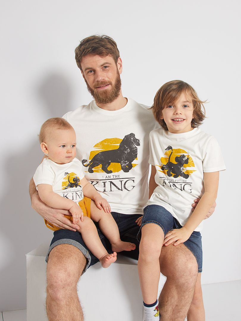 Camiseta  'El Rey León' BLANCO - Kiabi