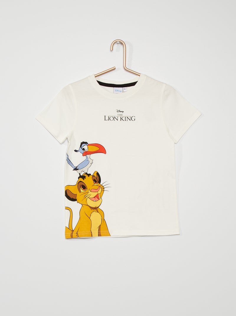 Camiseta 'El Rey León' de 'Marvel' BLANCO - Kiabi