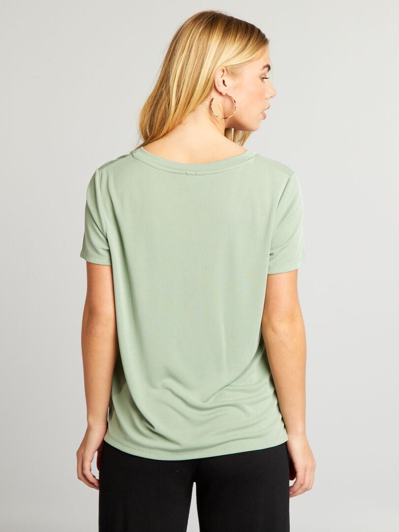 Camiseta Interior Manga Corta Mujer Pack De Camisetas Interiores