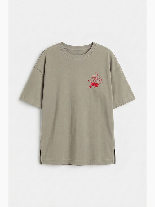 Camiseta elástica de algodón tommy - Kiabi