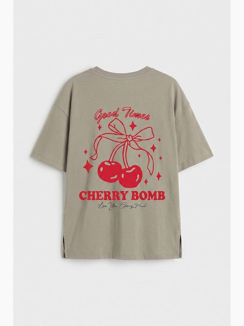 Camiseta elástica de algodón tommy - Kiabi