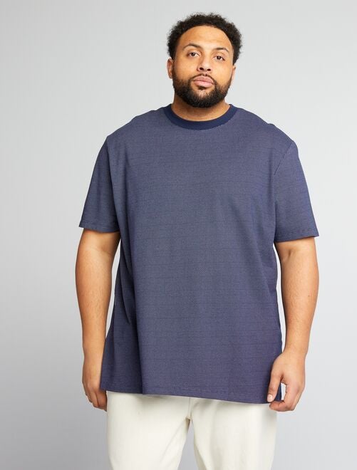 Camiseta elástica de manga corta - Kiabi