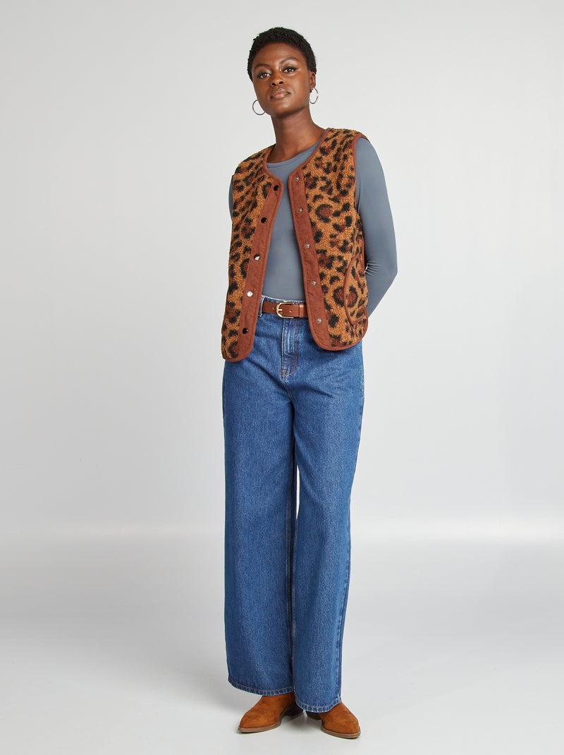 Camiseta elástica de manga larga GRIS - Kiabi