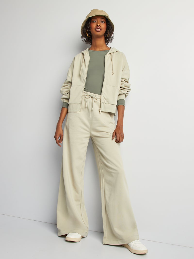 Camiseta elástica de manga larga VERDE - Kiabi