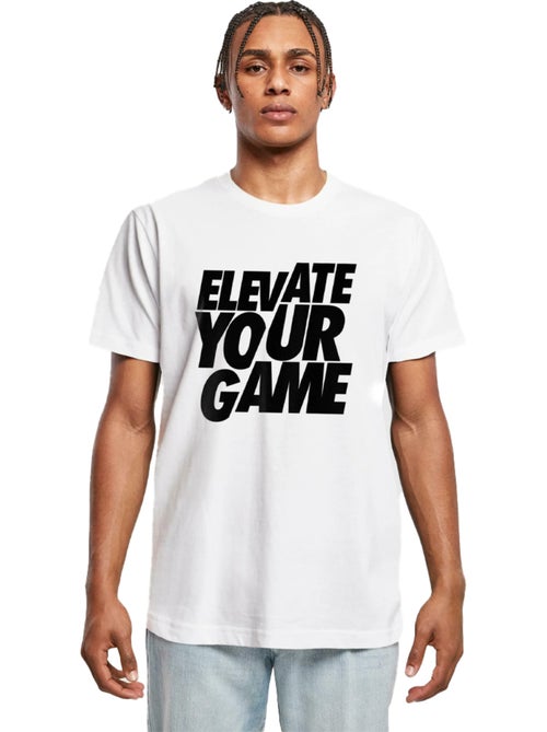 Camiseta elevate your game para hombre - mister tee - Kiabi