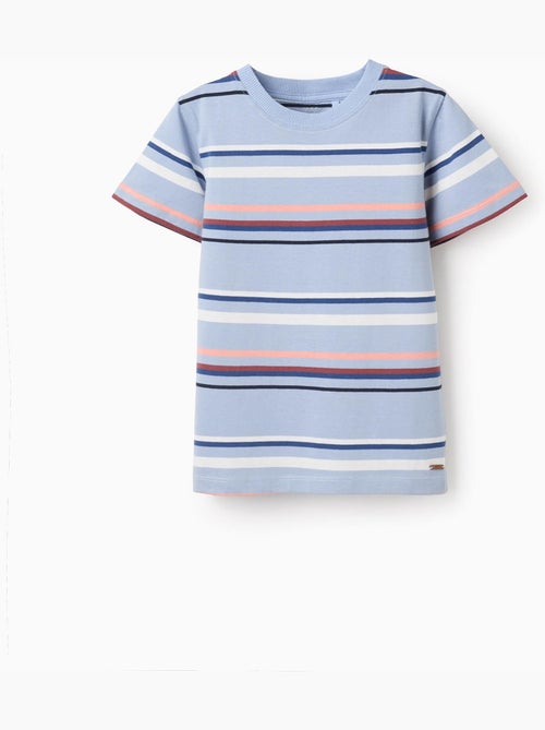 Camiseta en algodón a rayas - Kiabi