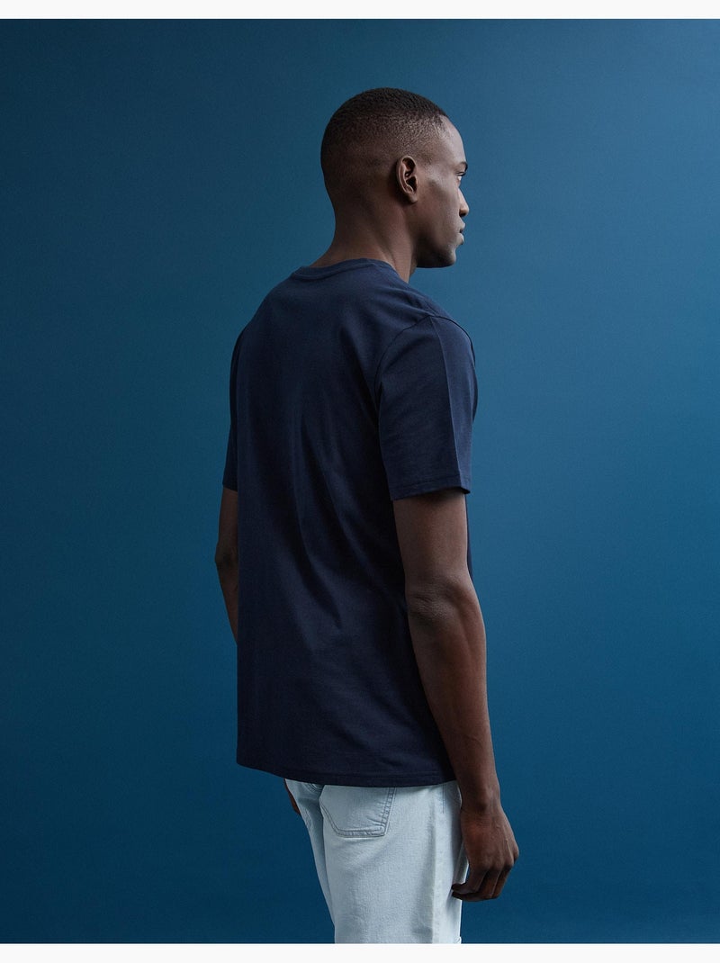 Camiseta 'Entusiasmo Nativo', MO Fashion Azul - Kiabi