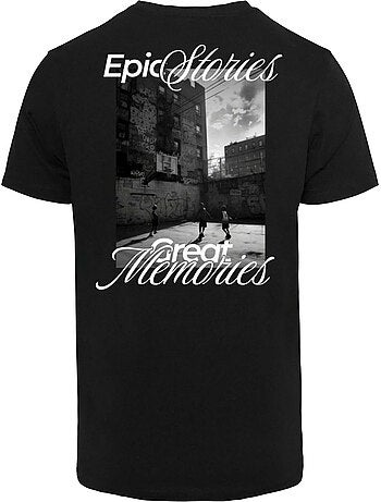 Camiseta epic stories great memories para hombre - mister tee