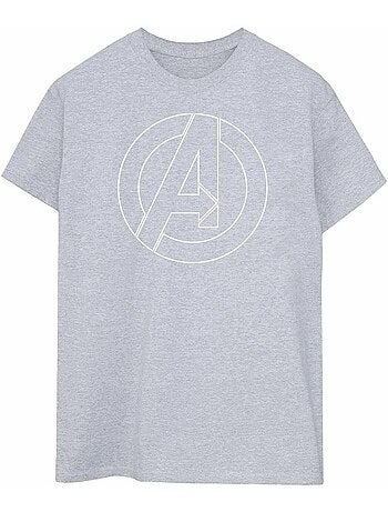 Camiseta esbozo para adultos unisex - avengers