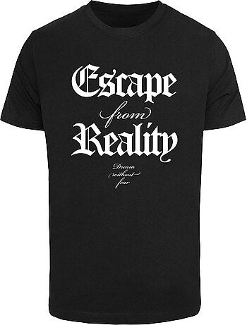 Camiseta escape from reality para hombre - mister tee