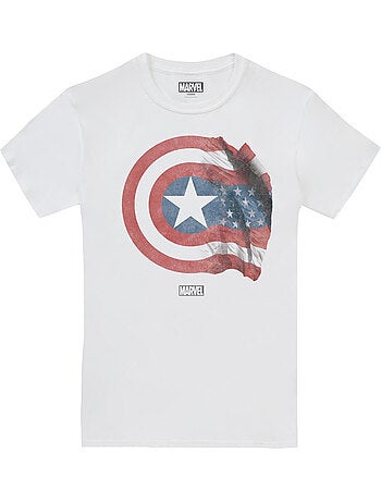 Camiseta escudo para hombre - captain america