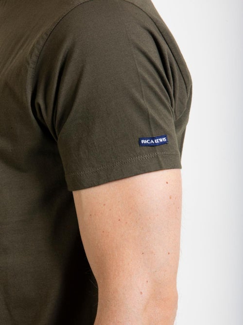 Camiseta Esencial en algodón SIGNAT1 'Rica Lewis' - Kiabi