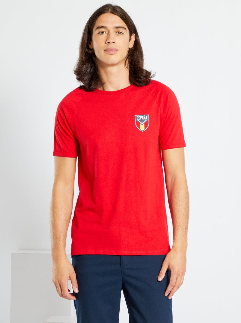 Camiseta 'Espana' ROJO - Kiabi