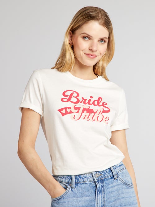Camiseta especial Despedida de soltera - Kiabi