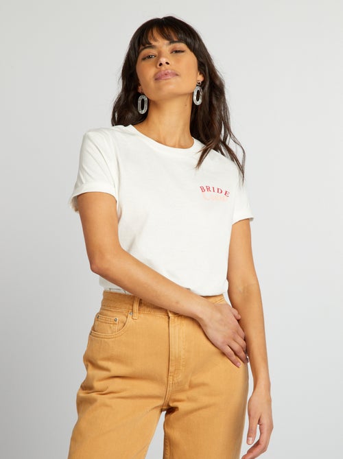 Camiseta especial Despedida de soltera - Kiabi