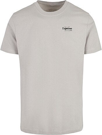 Camiseta espresso m club para hombre - mister tee