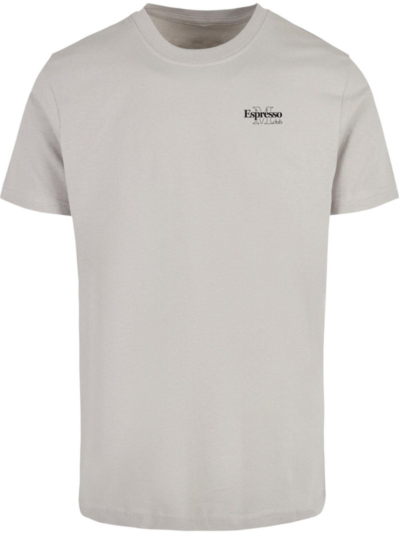 Camiseta espresso m club para hombre - mister tee Gris medio - Kiabi