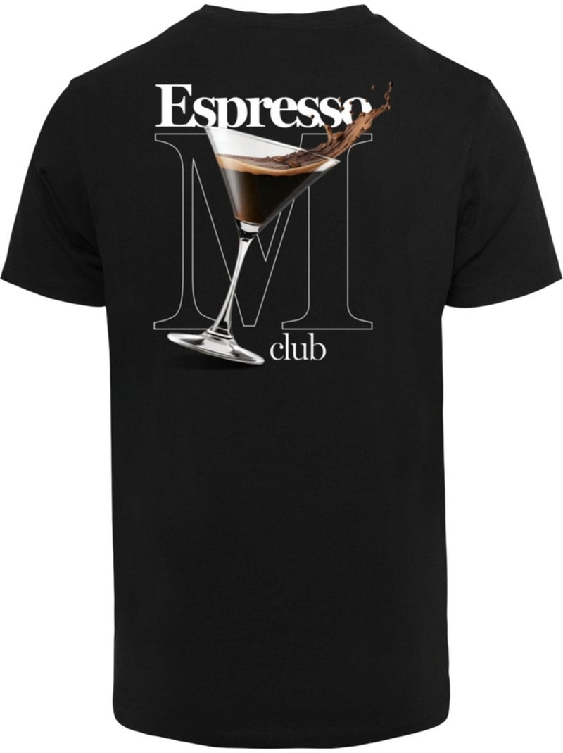 Camiseta espresso m club para hombre - mister tee Negro - Kiabi