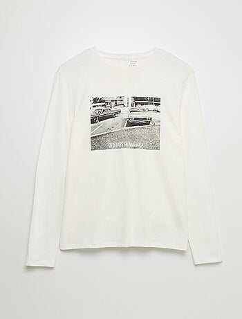 Camiseta estampada - colección fácil de poner