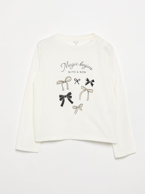 Camiseta estampada - colección fácil de poner - Kiabi