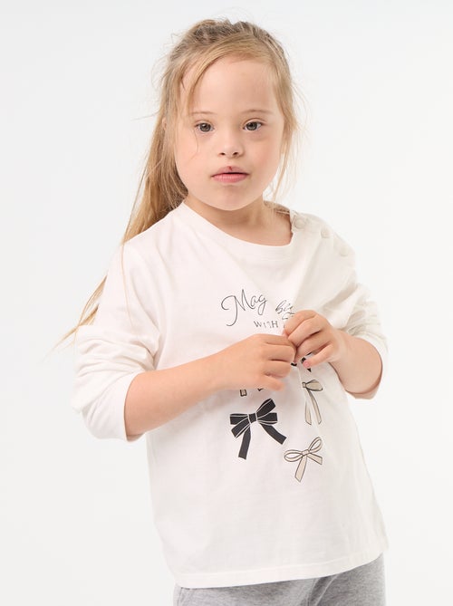 Camiseta estampada - colección fácil de poner - Kiabi