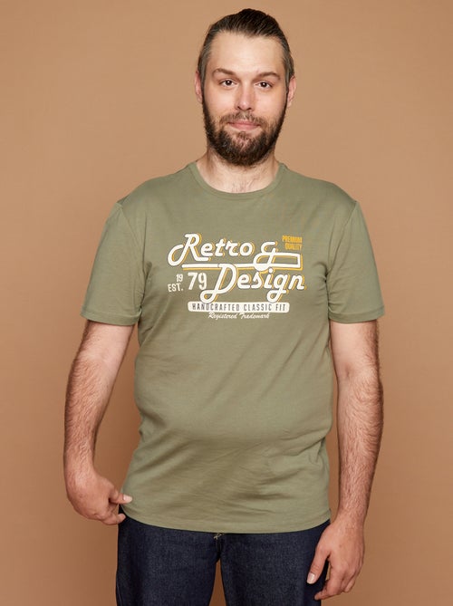 Camiseta estampada - colección fácil de poner - Kiabi