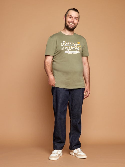 Camiseta estampada - colección fácil de poner - Kiabi