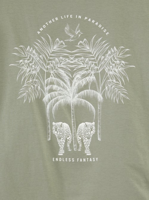 Camiseta estampada - colección fácil de poner - Kiabi