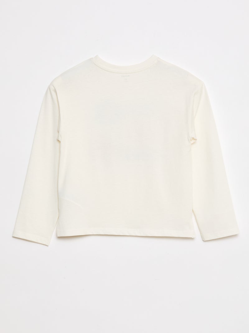 Camiseta estampada - Grafik Edition Blanco - Kiabi