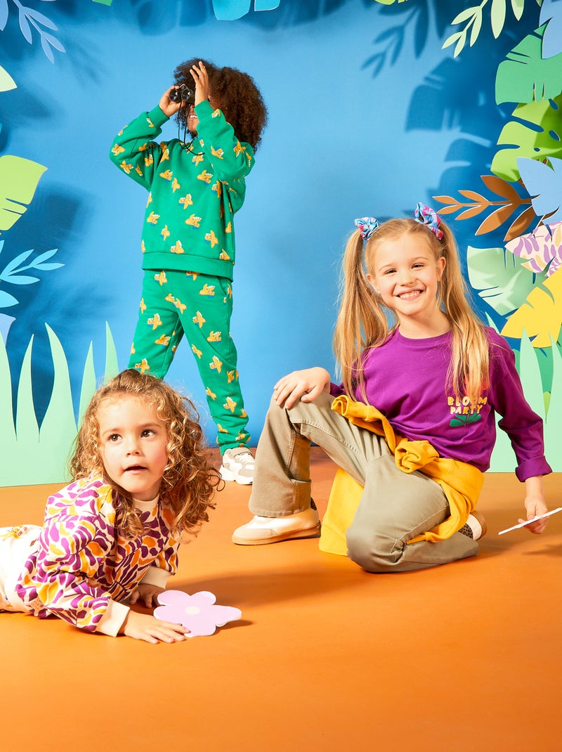 Camiseta estampada - Grafik Edition PURPURA - Kiabi