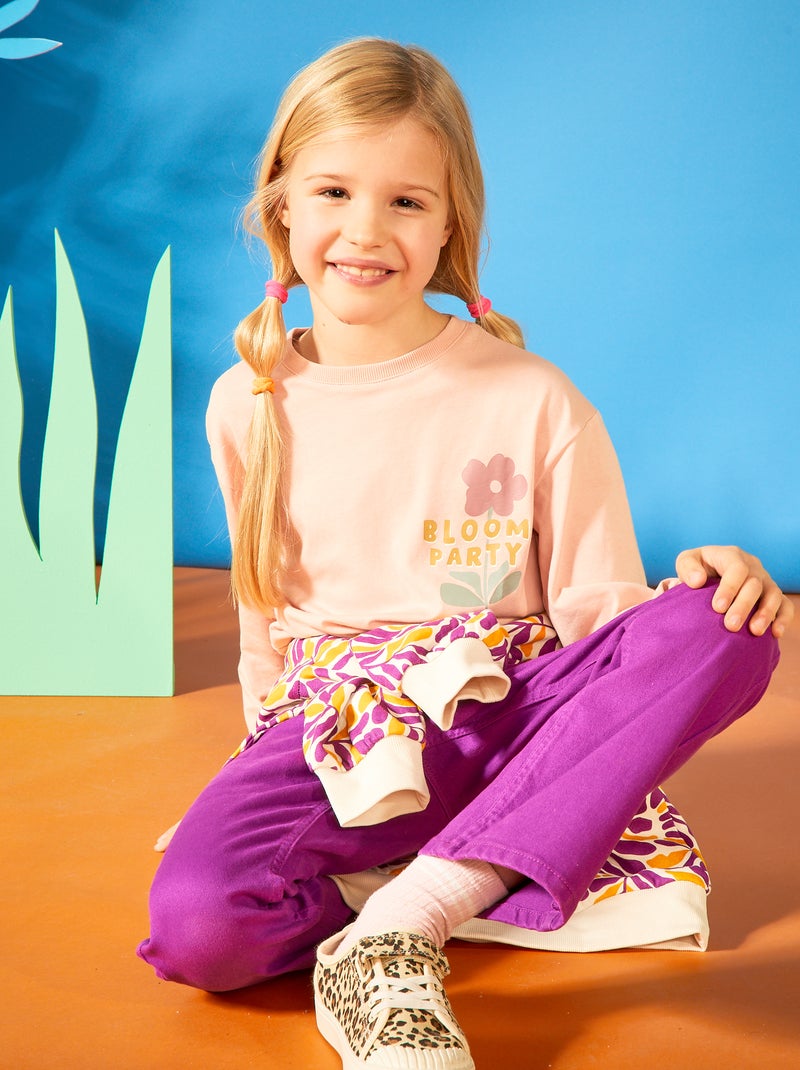 Camiseta estampada - Grafik Edition ROSA - Kiabi