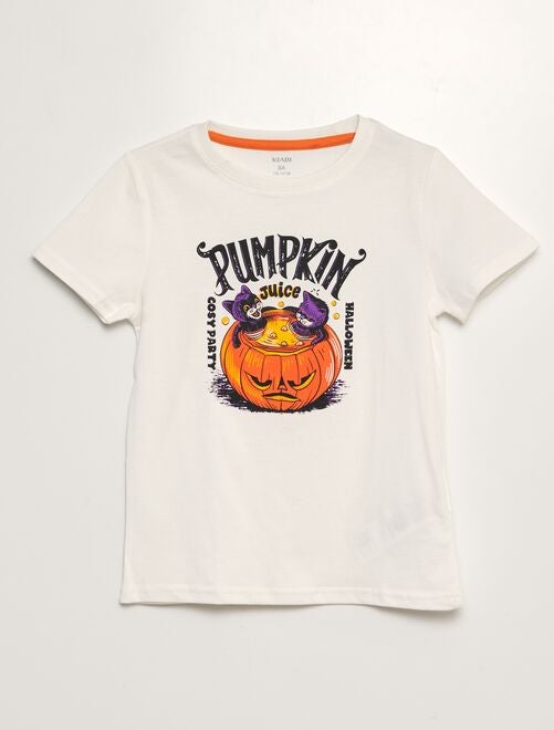 Camiseta estampada - Halloween - Kiabi