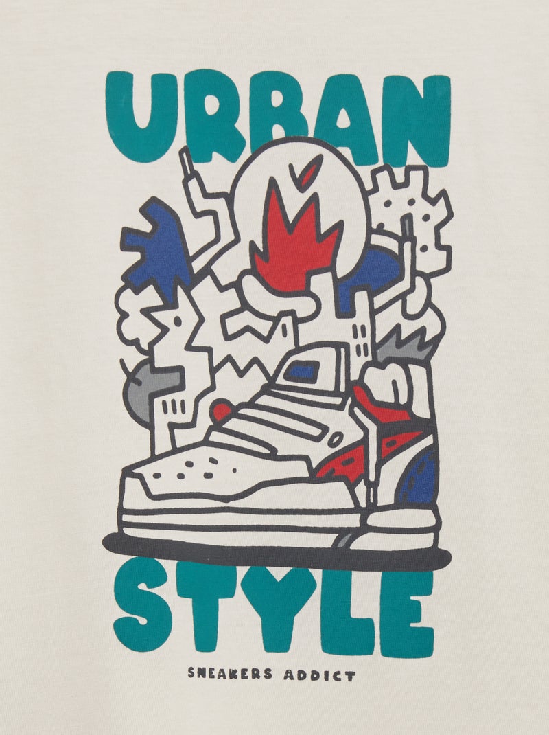 Camiseta estampada - So Easy BEIGE - Kiabi