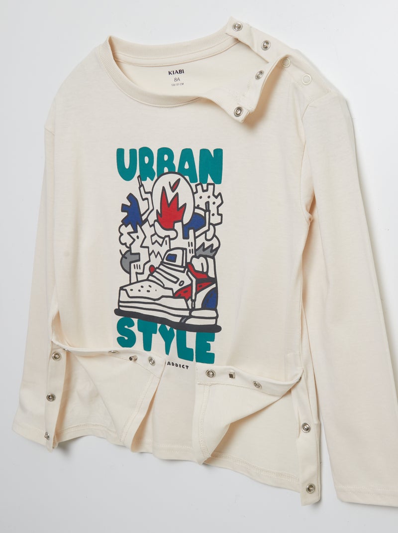 Camiseta estampada - So Easy BEIGE - Kiabi