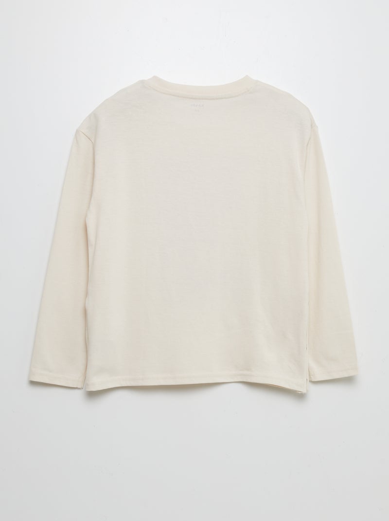 Camiseta estampada - So Easy BEIGE - Kiabi