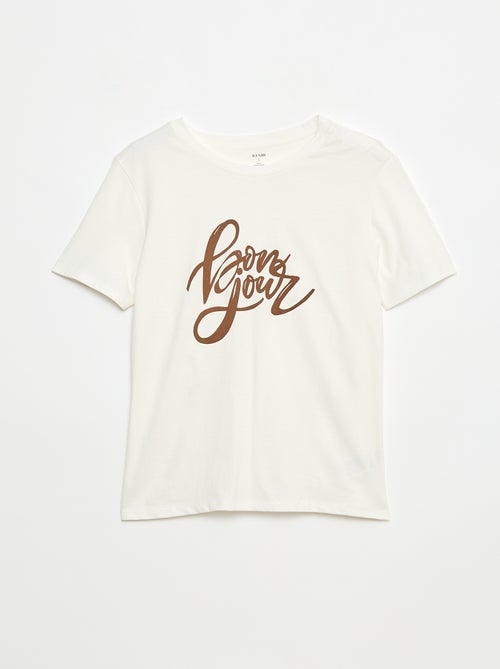 Camiseta estampada - So Easy - Kiabi