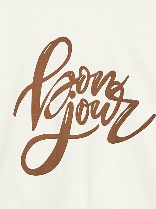 Camiseta estampada - So Easy - Kiabi