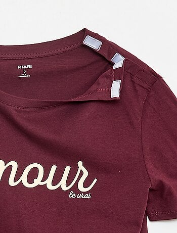 Camiseta estampada - So Easy