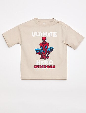Camiseta estampada - Spider-Man - Marvel - Colección fácil de poner