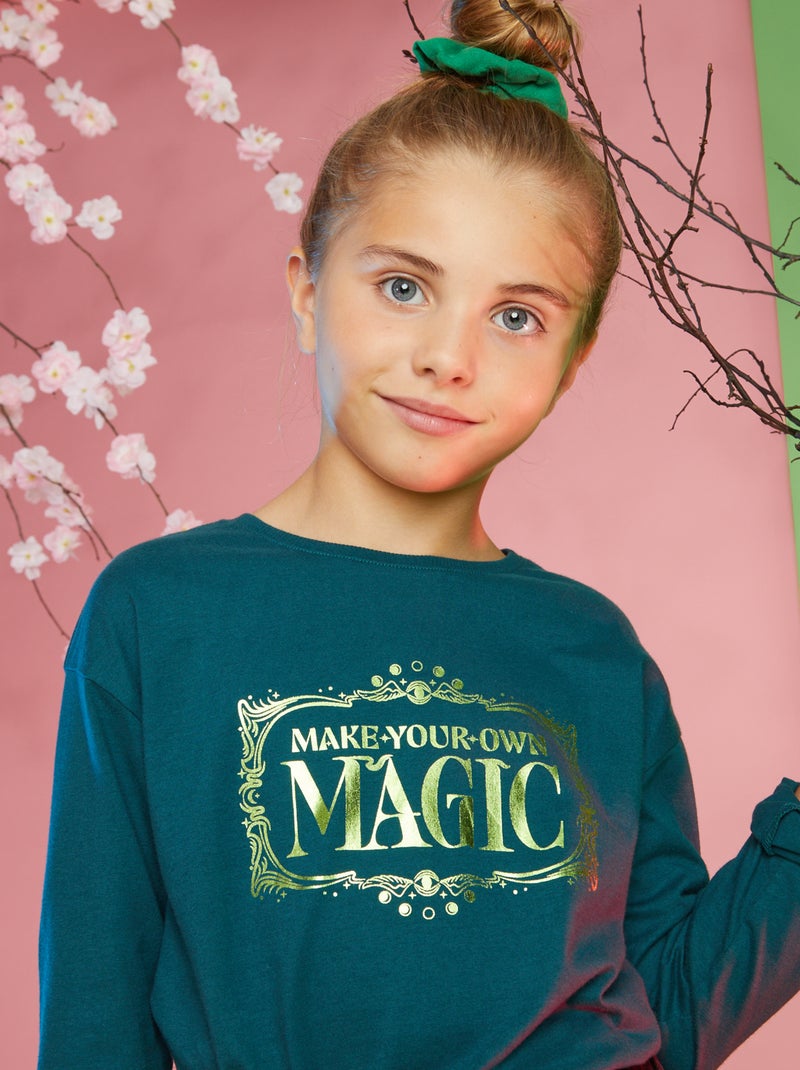 Camiseta estampada - Wicked VERDE - Kiabi