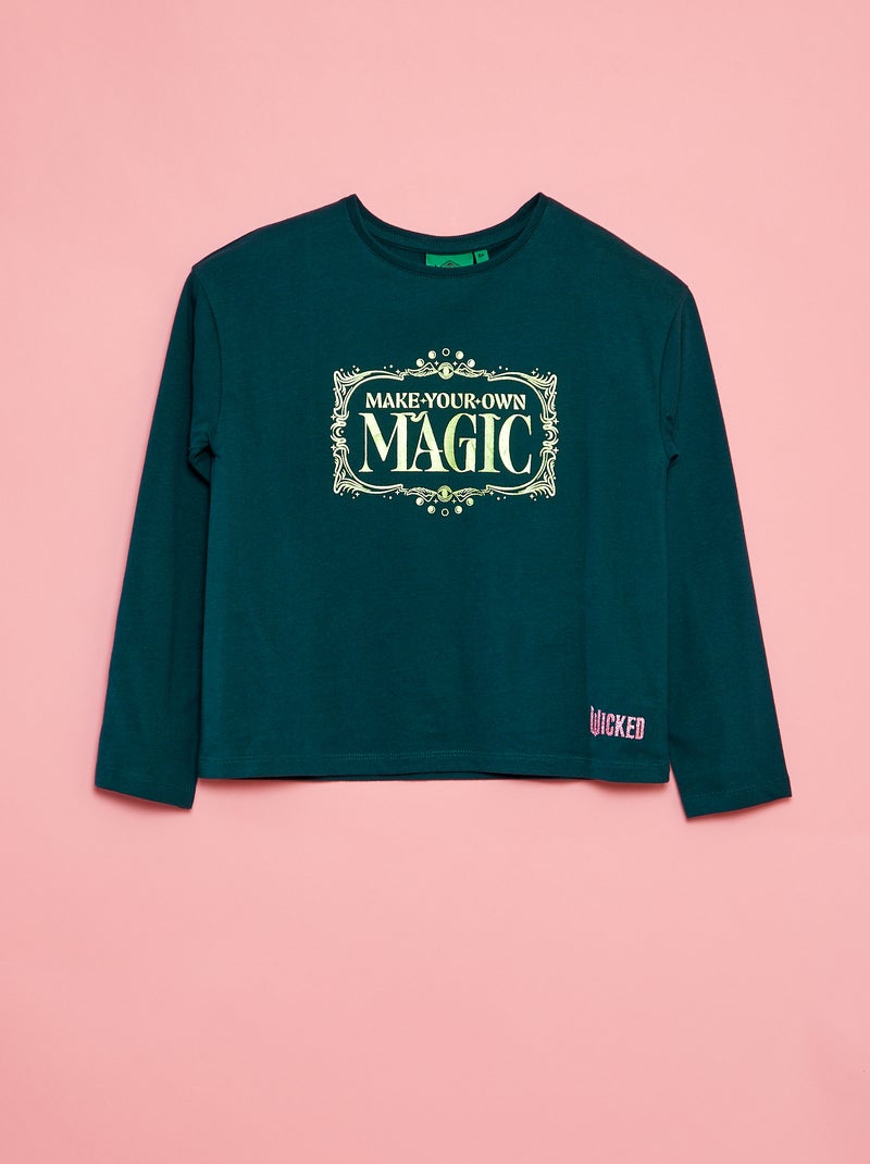 Camiseta estampada - Wicked VERDE - Kiabi