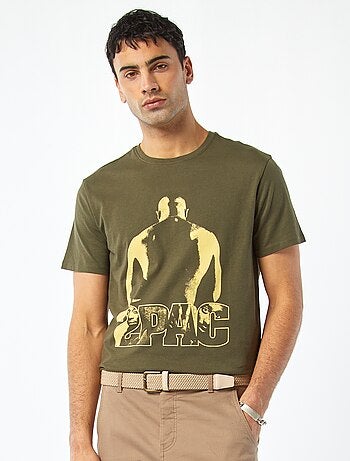 Camiseta estampada '2Pac'