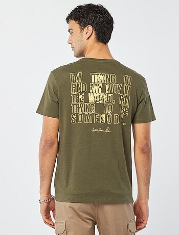Camiseta estampada '2Pac'