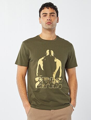 Camiseta estampada '2Pac'