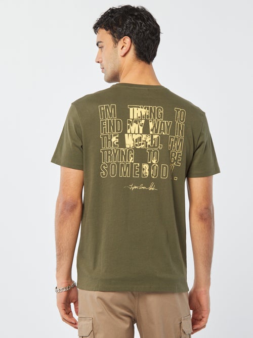 Camiseta estampada '2Pac' - Kiabi