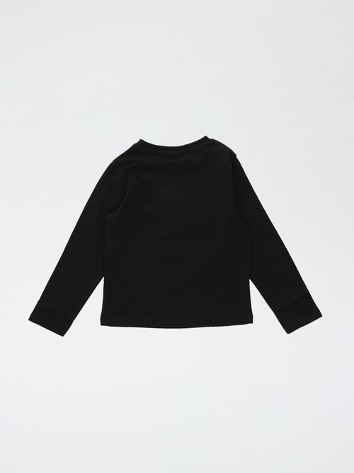 Camiseta estampada 'ACDC' de algodón liso - Kiabi